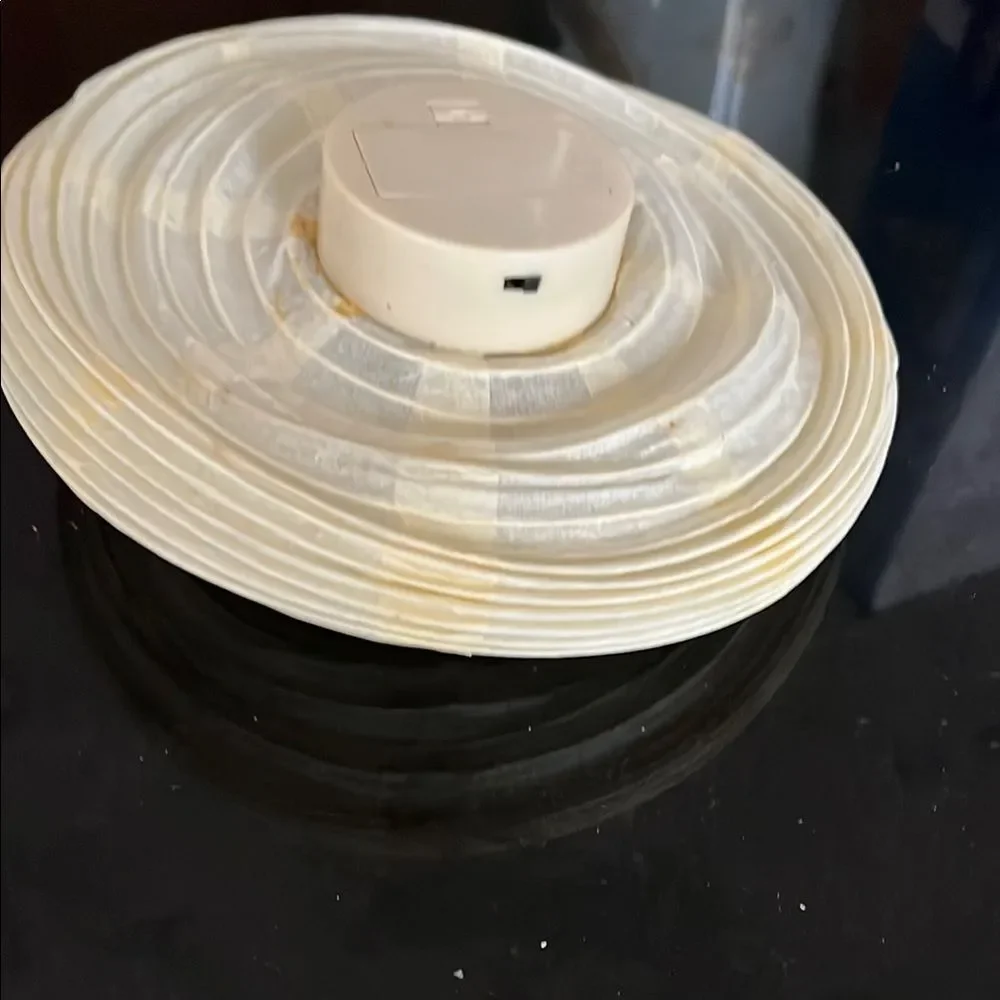 Ivory Paper Lantern Accent Light